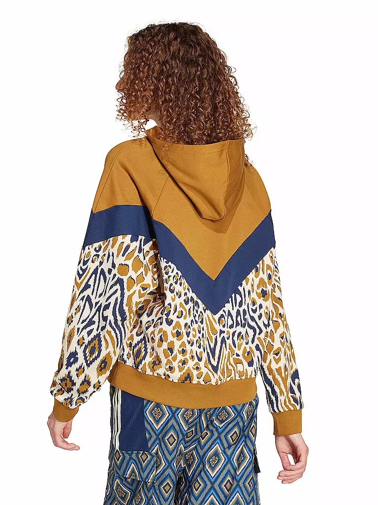 ADIDAS Damen Hoodie Farm senf